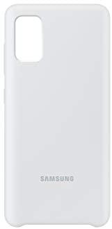 PA415TWE Silikoninis dėklas skirtas Samsung Galaxy A41 (Baltas)