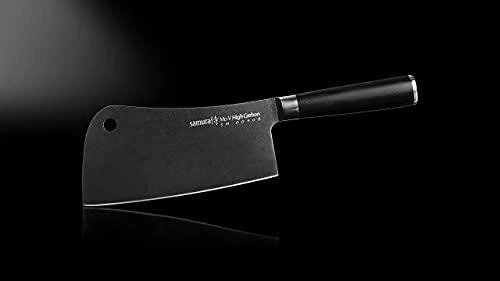 Samura MO-V Stonewash Cleaver 7,0''/180 mm iš AUS 8 japoniško plieno 59 HRC