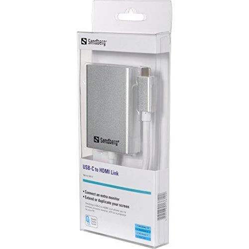 Sandberg USB-C į HDMI Link 4K/60 Hz