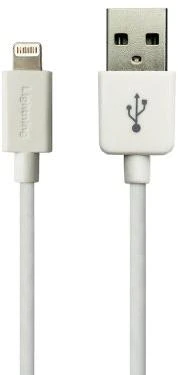Sandberg USB>Lightning MFI 1m Balta