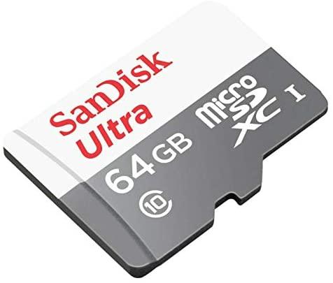 Atminties kortelė Sandisk Ultra microSDXC UHS-I 64GB