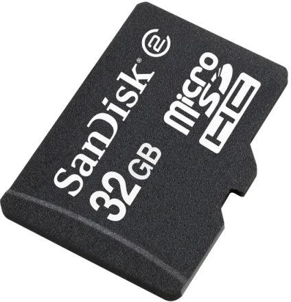 Atminties kortelė Sandisk 32 GB, Micro SDHC, Flash atminties klasė 4