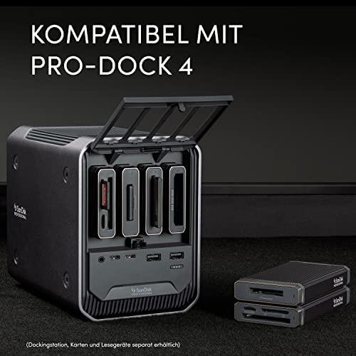 Atminties kortelė Western Digital SANDISK Professional PRO-READER kelių lizdų USB 3.2 Gen 2 didelio našumo kortelių skaitytuvas