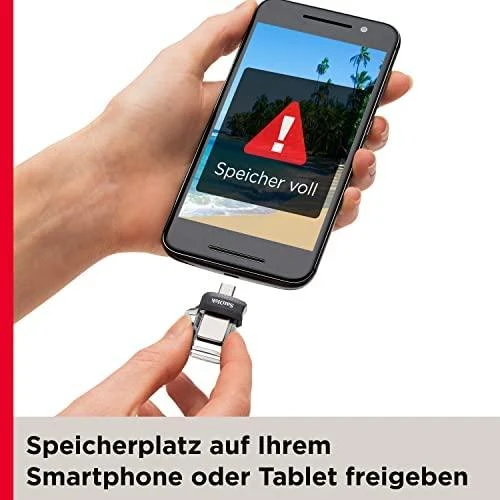 USB laikmena SanDisk Ultra Dual Drive 128GB