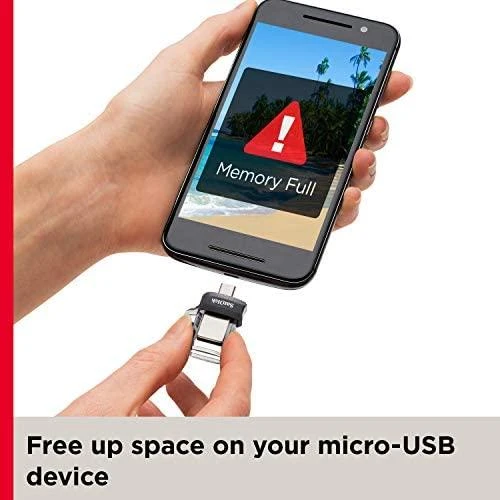 USB laikmena SanDisk Ultra Dual Drive 64GB