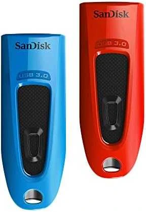 Pendrive SanDisk Ultra (2 vnt.), 64 GB (SDCZ48-064G-G46BR2)