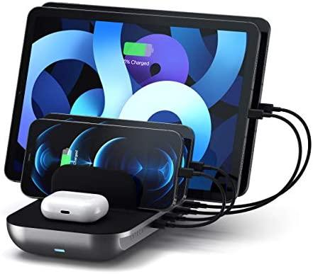 Įkroviklis Satechi Multi- Device 2x USB-A 2x USB-C 3 A (ST- WCS5PM)