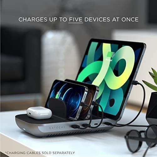 Įkroviklis Satechi Multi- Device 2x USB-A 2x USB-C 3 A (ST- WCS5PM)