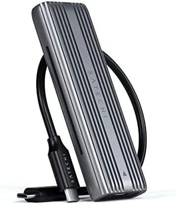 Satechi SATECHI USB-C NVME ir SATA SSD korpuso erdvė pilka