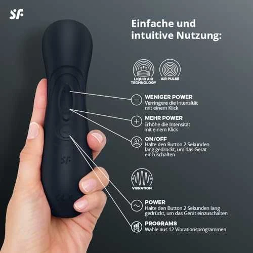 Satisfyer - Pro 2 Generation 3 Juodas
