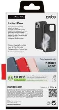 Dėklas Apple iPhone 14 Plus Instinct Cover By SBS Juodas