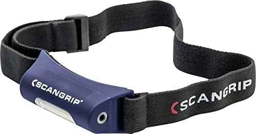 Žibintuvėlis ant galvos LED ZONE 2, USB, IP54, 200lm, Scangrip
