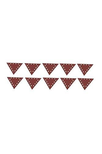 Trikampis šlifavimo popierius DS 930 10 vnt P120, Scheppach