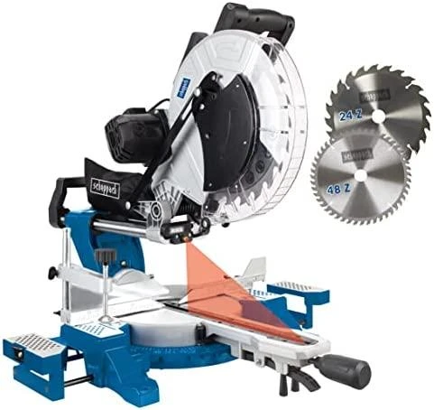 Skersinio pjovimo staklės HM140L + papildomas pjovimo diskas, Scheppach