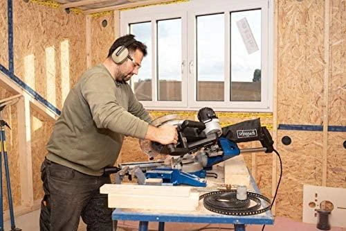Skersinio pjovimo staklės HM140L + papildomas pjovimo diskas, Scheppach