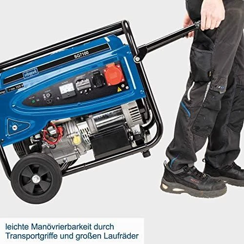 Generatorius SG7100, Scheppach benzininis