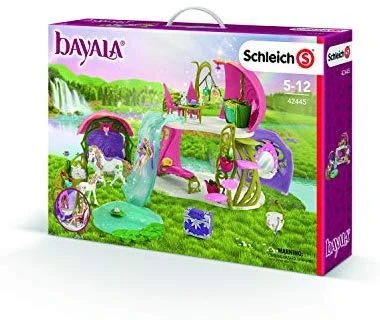 Žaislas - Schleich Blizgantis Gėlių Namas Su Vienaragiais Ir Stabiu