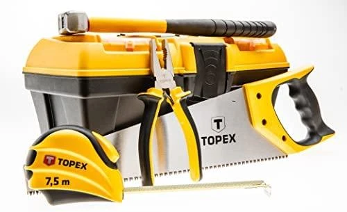 Topex sukamieji spaustukai su priekalu 125mm 07A212