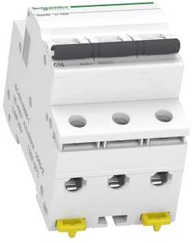 Schneider Electric Automatinis jungiklis Schneider K60N, 3P, C, 16A, 6kA