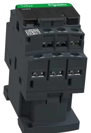 Schneider Electric „Schneider“ pagalbinis kontaktorius 10A 5NO 0R 110V AC (CAD50F7)