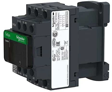 Schneider Electric „Schneider“ pagalbinis kontaktorius 10A 5NO 0R 110V AC (CAD50F7)