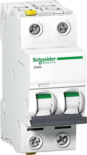 „Schneider Electric“ grandinės pertraukiklis 2P D 1A 6 kA AC iC60N-D1-2 (A9F05201)