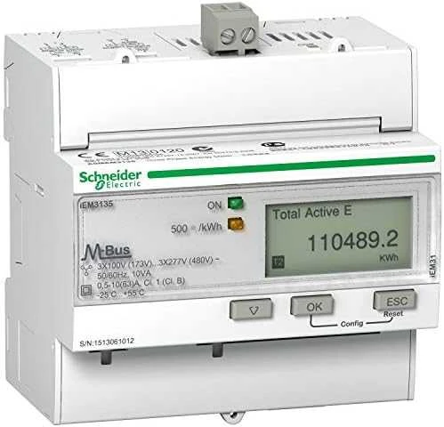 SCHNEIDER ELECTRIC IEM3135 3P 63A CL1 DIN