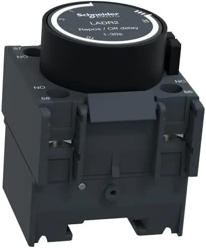 Schneider Electric Schneider Laiko delsos kontaktų blokas 0,1-30s 1 NO 1 NC LADR2
