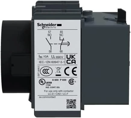 Schneider Electric Schneider Laiko delsos kontaktų blokas 0,1-30s 1 NO 1 NC LADR2