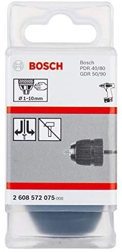 Bosch Greitos fiks.gręžimo patr 1/4-6-K, 1,0-10,0 mm