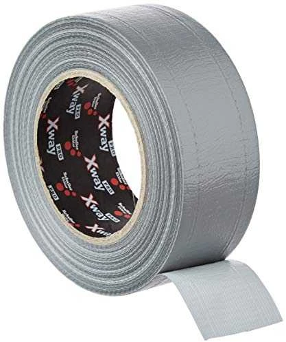 „Schuller Ehklar“ lipni juosta 4,8 cm, X-WAY PRO, 50 m, ypač stiprūs klijai, sidabrinė, „Schuller Eh“, skaidri