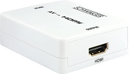 Adapteris AV Schwaiger Schwaiger 3 x CINCH lizdas -> 1 x HDMI lizdas, Full HD 1080p