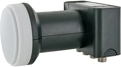 Schwaiger Quad LNB palydovinis keitiklis, pilkas (LNB4)