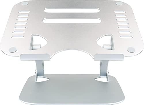 Schwaiger Laptopständer bis 20'' Max.20KG faltbar Alu sidabrinis