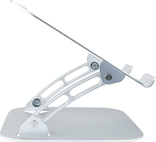 Schwaiger Laptopständer bis 20'' Max.20KG faltbar Alu sidabrinis