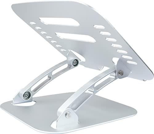 Schwaiger Laptopständer bis 20'' Max.20KG faltbar Alu sidabrinis