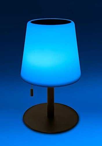 Lampa stołowa Schwaiger Schwaiger LED Tischleuchte Akku 200Lm Solar IP44 RGB 255mm s