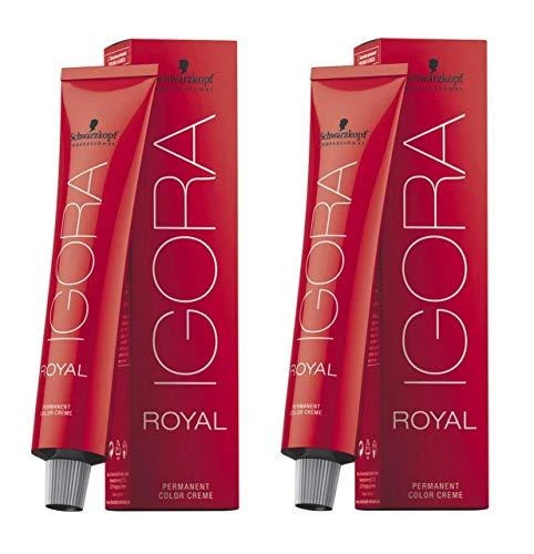 Schwarzkopf Igora Royal ilgalaikio poveikio plaukų dažai 60 ml - 0-77