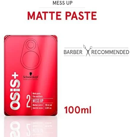 Matinė formavimo guma Schwarzkopf Osis Plus Mess Up 2 Texture 100ml