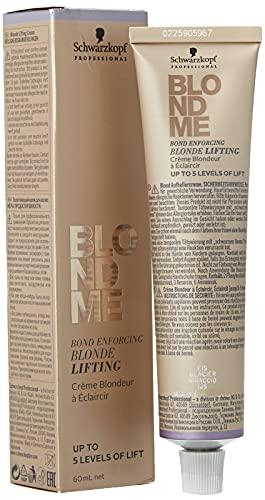Schwarzkopf Professional BlondMe Bond Enforcing Skirtas šviesiems plaukams Lifting plaukų dažai, atspalvis: Ice, 60 ml