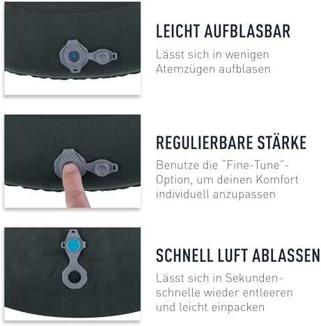 Pagalvė Sea To Summit Aeros Ultralight Pillow Regular (Pilka)