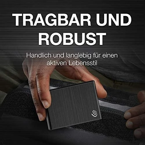 Kietasis diskas Seagate „One Touch STKG1000400“, 1 TB, USB C tipo, 3.2 kartos 1 (3.1 kartos 1), juodas