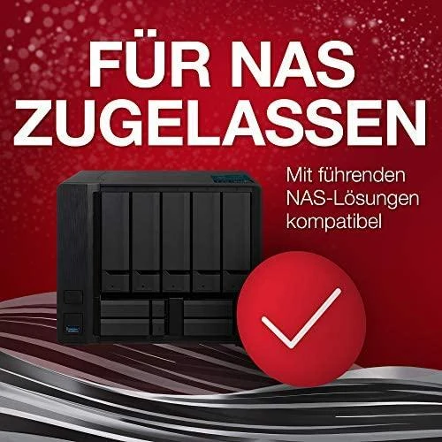 „SEAGATE NAS HDD 8TB IronWolf 7200rpm 6Gb/s SATA 256MB cache 8,9cm 3,5inch 24x7“ skirtas NAS ir RAID Rackmount sistemoms, juodos spalvos