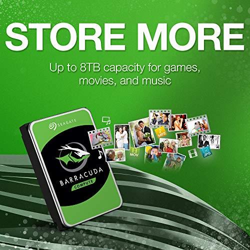 Seagate BarraCuda 3TB 3,5 colio SATA 6Gb/s – vidinis kietasis diskas