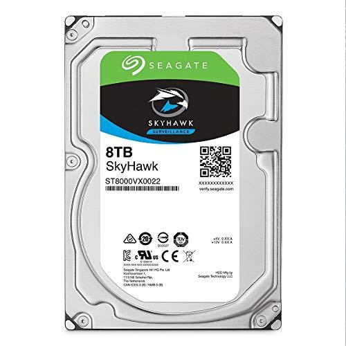 SEAGATE Surveillance Skyhawk 8TB HDD 7200rpm SATA serial ATA 6Gb/s 256MB cache 3.5inch 24x7 long-term usage BLK