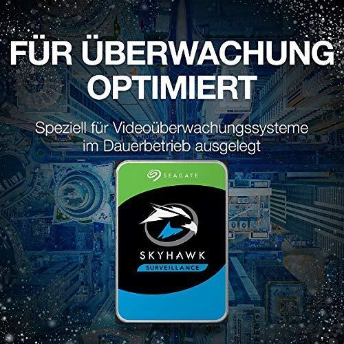 SEAGATE Surveillance Skyhawk 8TB HDD 7200rpm SATA serial ATA 6Gb/s 256MB cache 3.5inch 24x7 long-term usage BLK