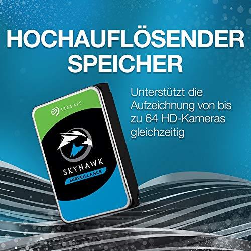 SEAGATE Surveillance Skyhawk 8TB HDD 7200rpm SATA serial ATA 6Gb/s 256MB cache 3.5inch 24x7 long-term usage BLK