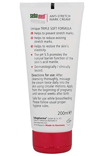 SebaMed jautriai odai nuo celiulito ir strijų, 200 ml