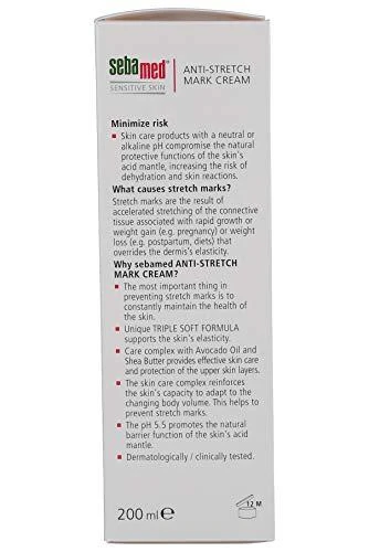 SebaMed jautriai odai nuo celiulito ir strijų, 200 ml
