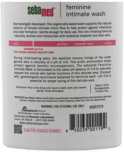 SebaMed Jautrus Skin Intimate Wash Intimate Cosmetics